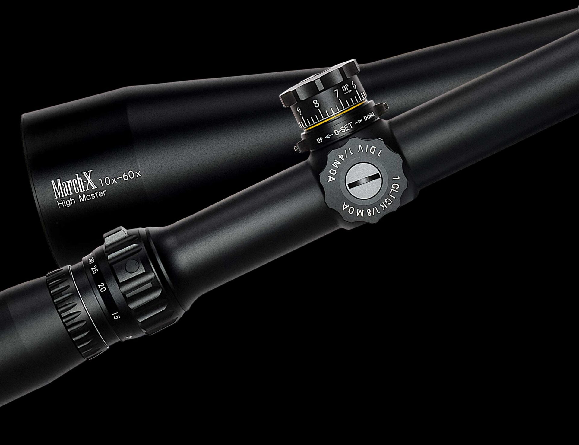 March 10x-60x56 HM SFP Rifle Scope